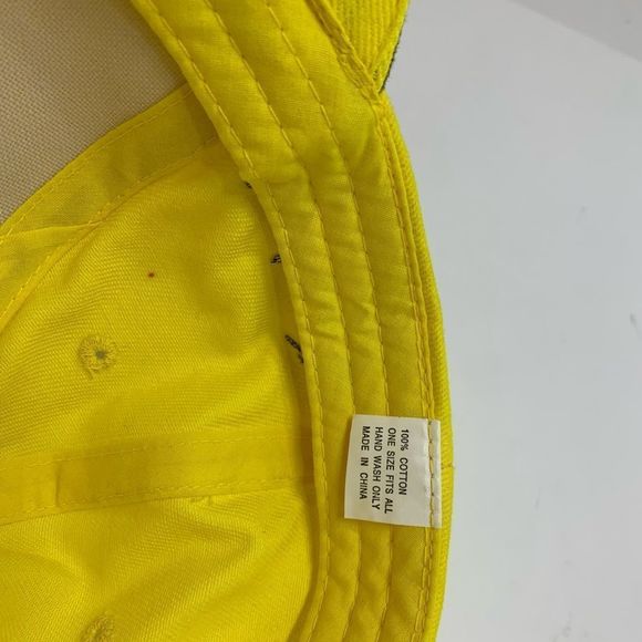 2006 Nascar Nextel Cup Series Hat Mens Yellow Sprint Strapback Adjustable Signed - Picture 8 of 8